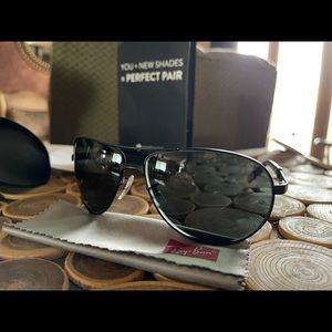Aviator Ray Ban Black Sunglasses RB3393